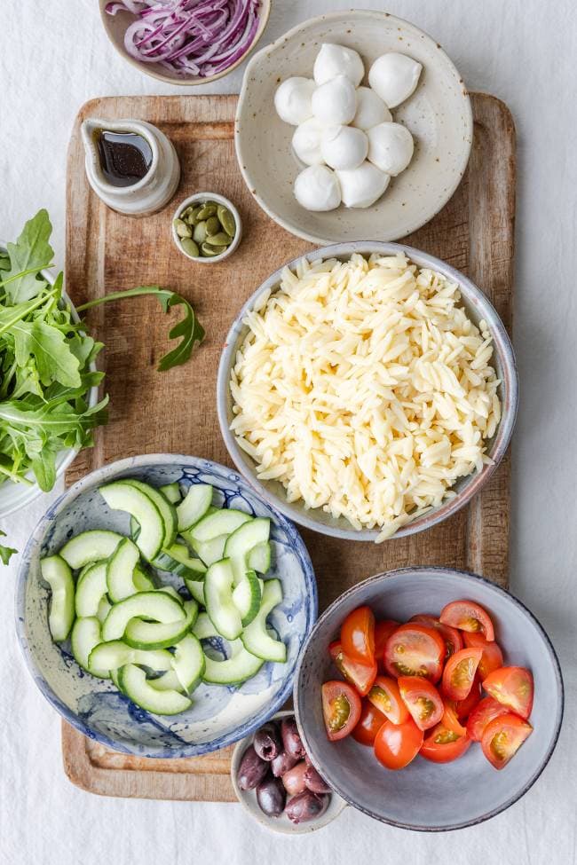 Orzo salade