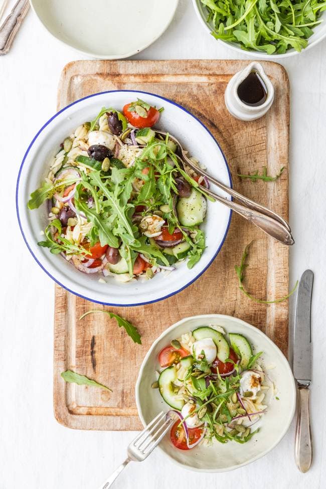 Orzo salade