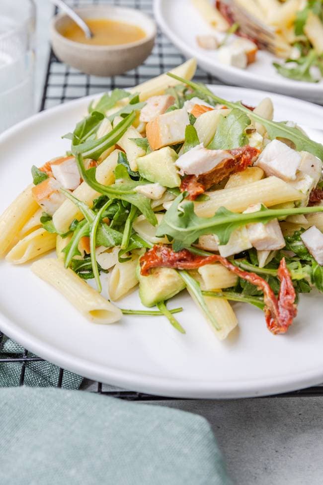 Salade met gerookte kip