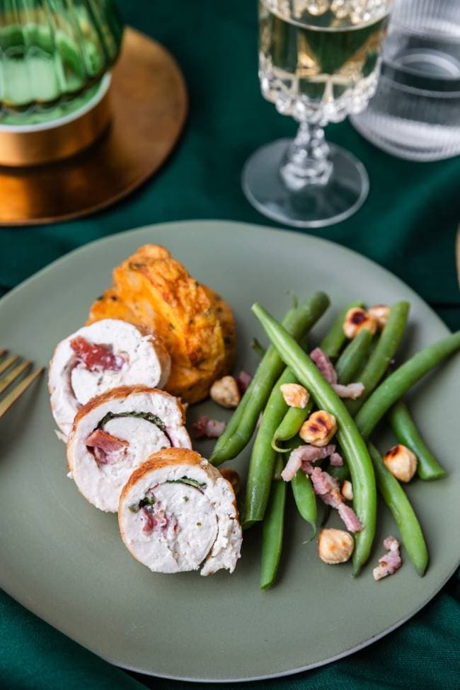 Gevulde kipfilets met Boursin