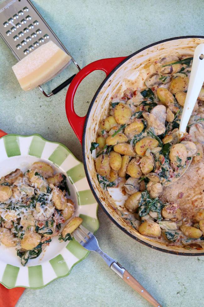 Gnocchi met spinazie