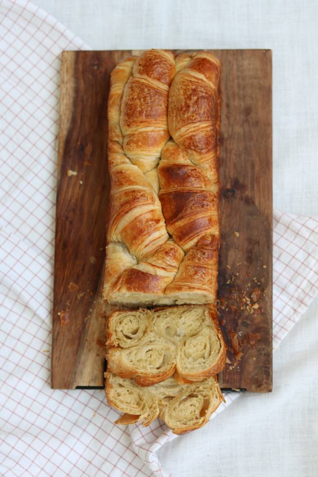 Makkelijk croissant brood maken
