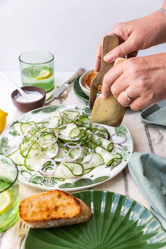 Komkommersalade 