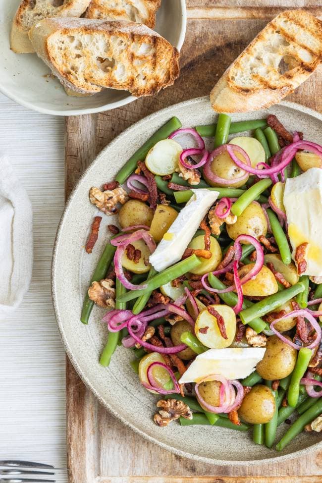Sperziebonen salade