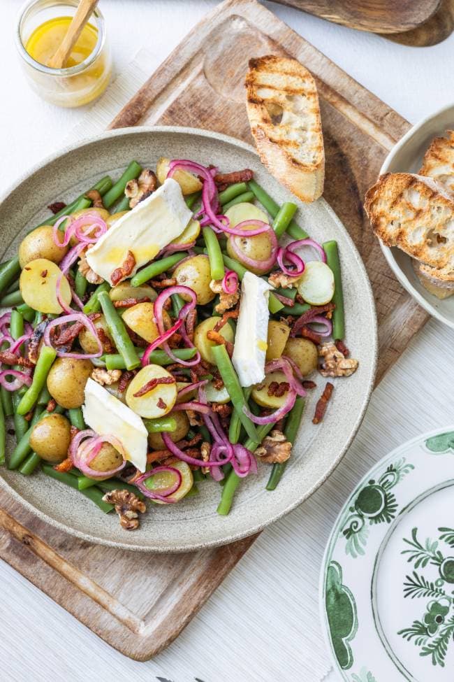 Sperziebonen salade