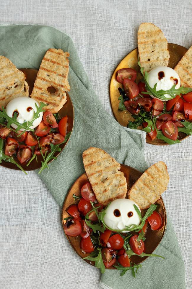 Burrata met tomaat