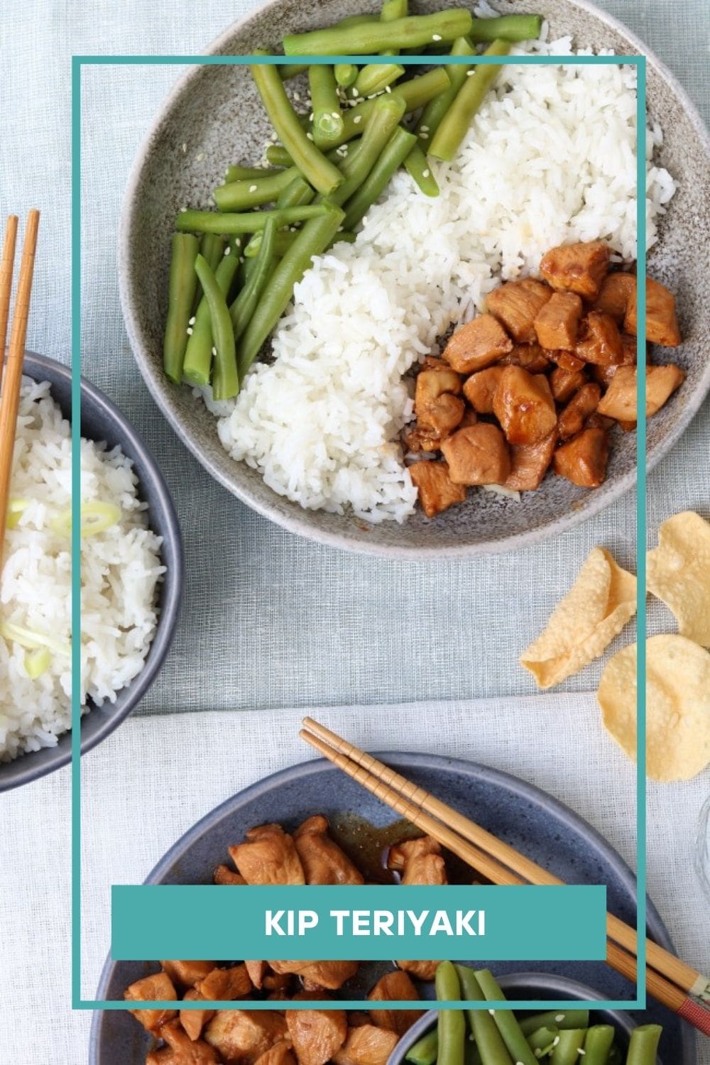 Kip teriyaki saus