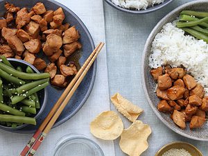 Kip teriyaki maken