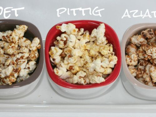Popcorn recepten