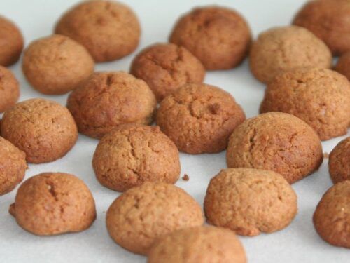 Spelt pepernoten zonder geraffineeerde suiker