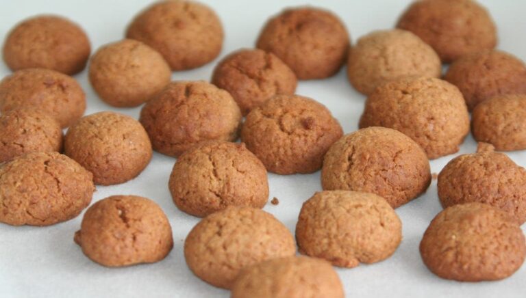 Spelt pepernoten zonder geraffineeerde suiker