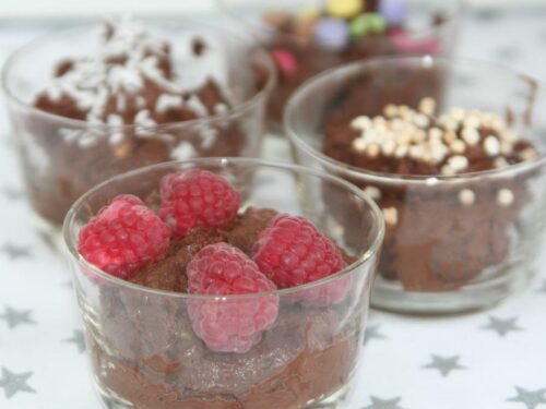 gezonde chocolademousse