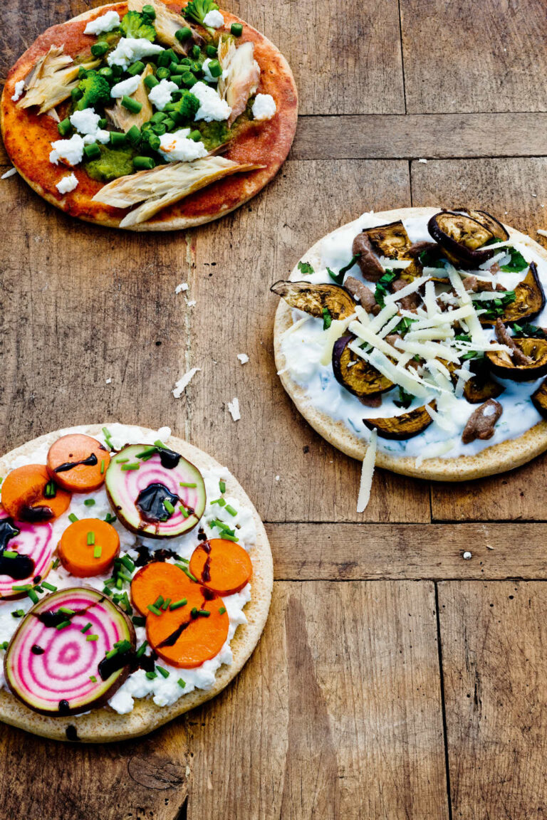 Speltpizza uit Easy Peasy