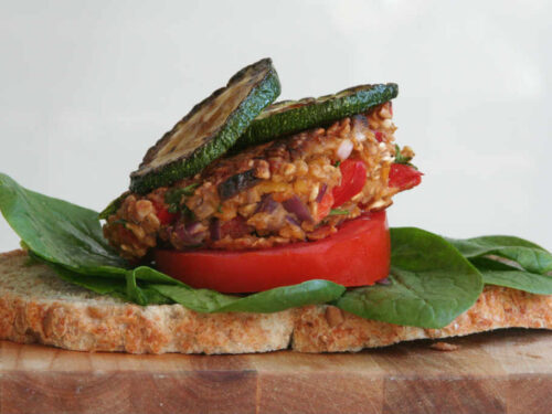 Simpele kikkererwten burgers