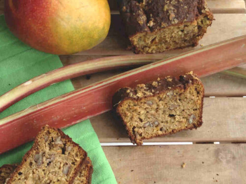 mango rabarberbrood