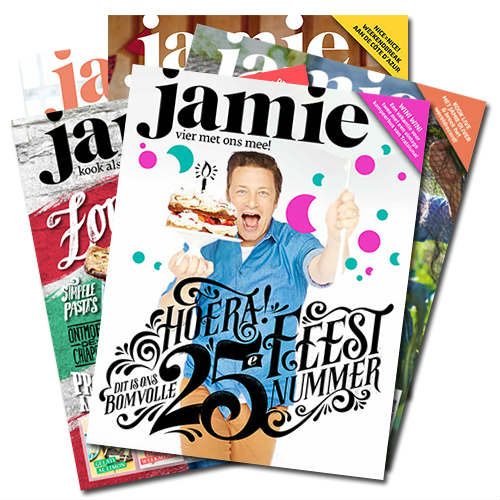 Jamie Magazine stapel covers
