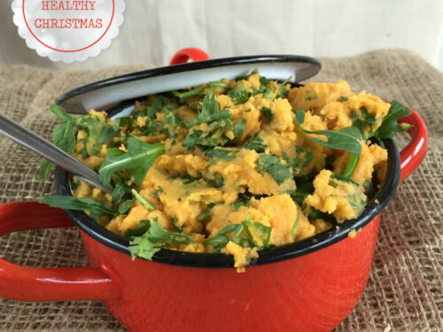 zoete aardappelpuree