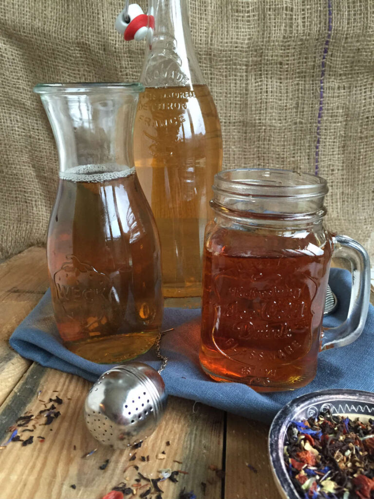winterse ijsthee cold brew ice tea