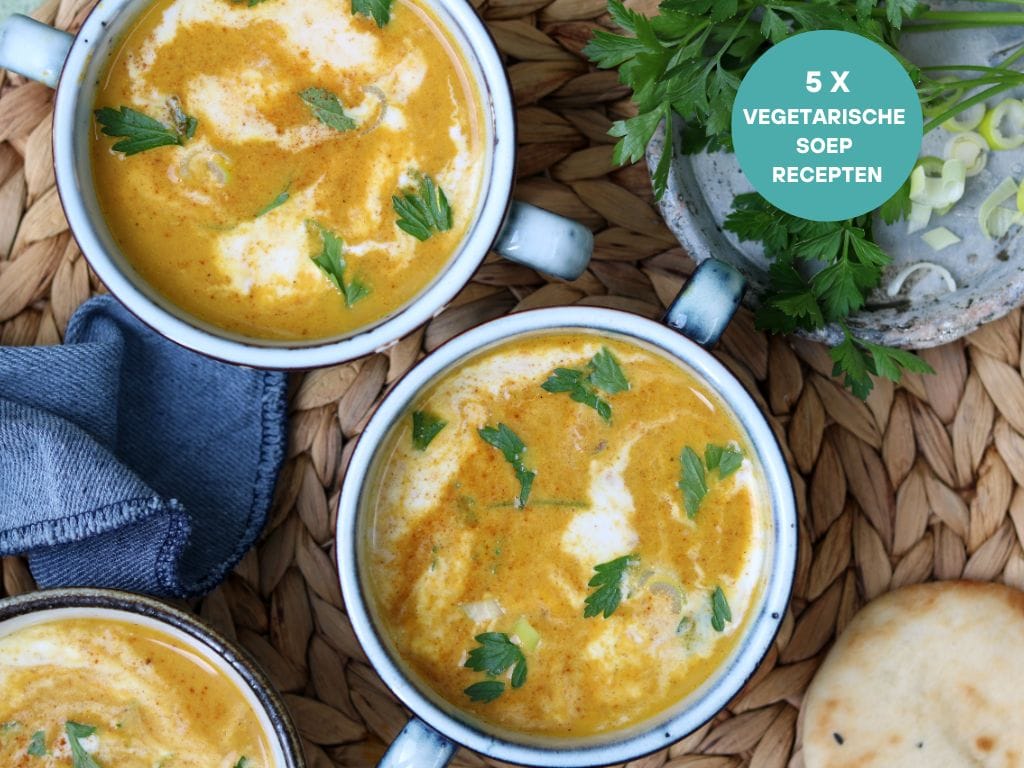 5 x vegetarische soep recepten