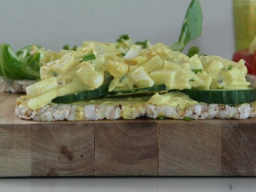 zelfgemaakt eiersalade