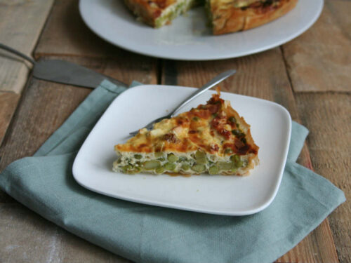 asperge taart