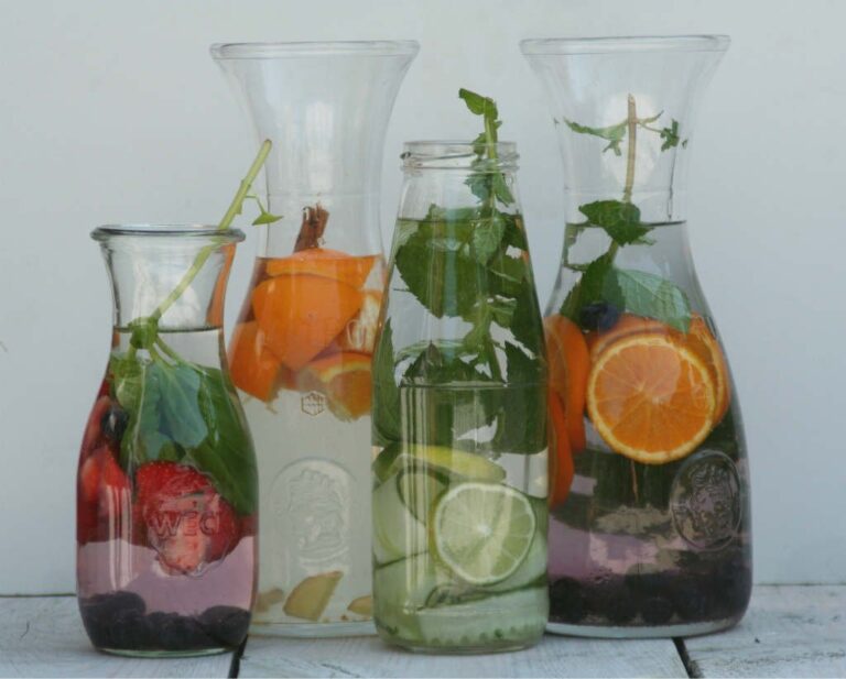 4 x fruitwater recepten