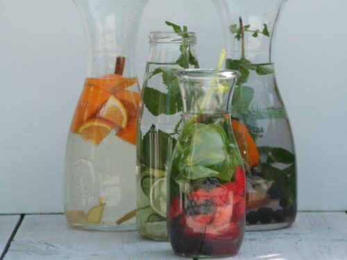 zelf fruit water maken
