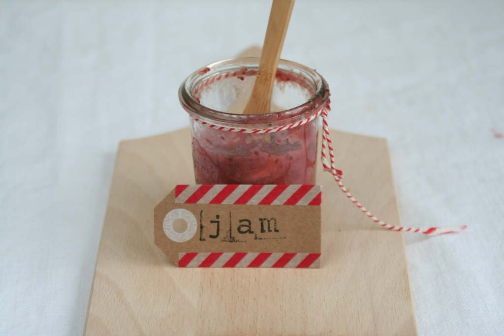 Aardbeien jam zonder suiker
