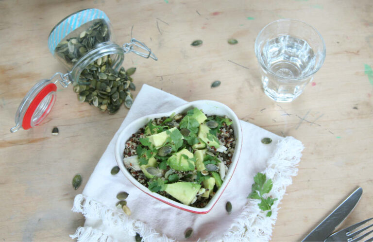 quinoa met avocado