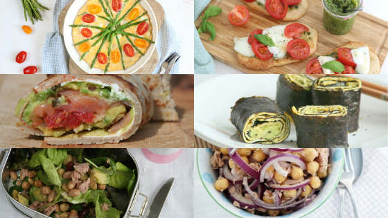 eiwrap met tonijn