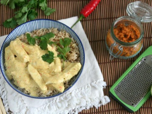 Thaise rode curry maken