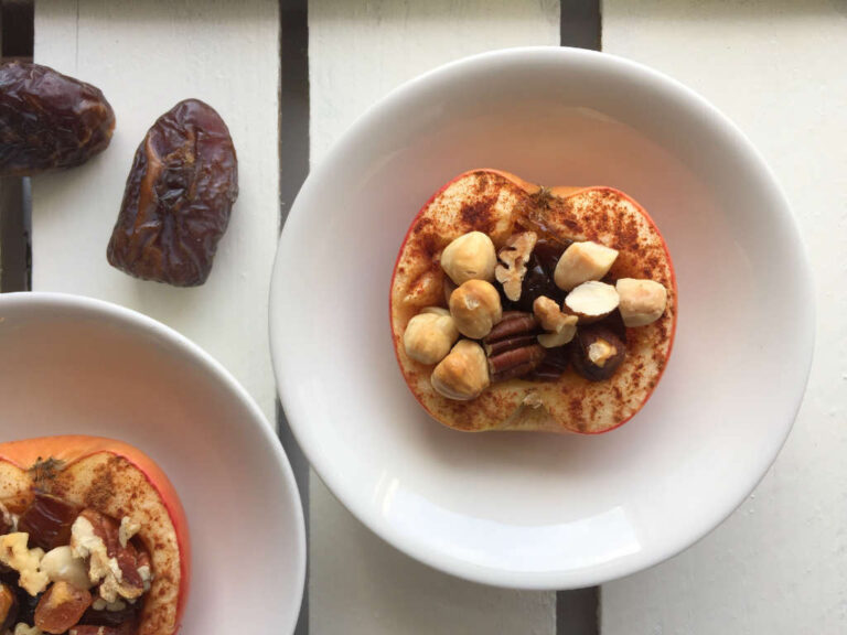 Gevulde appels uit de oven