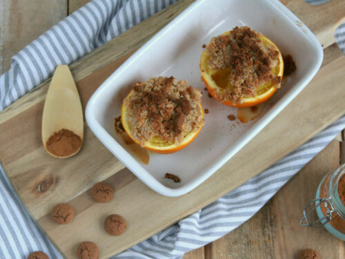 speculaas sinaasappel crumble