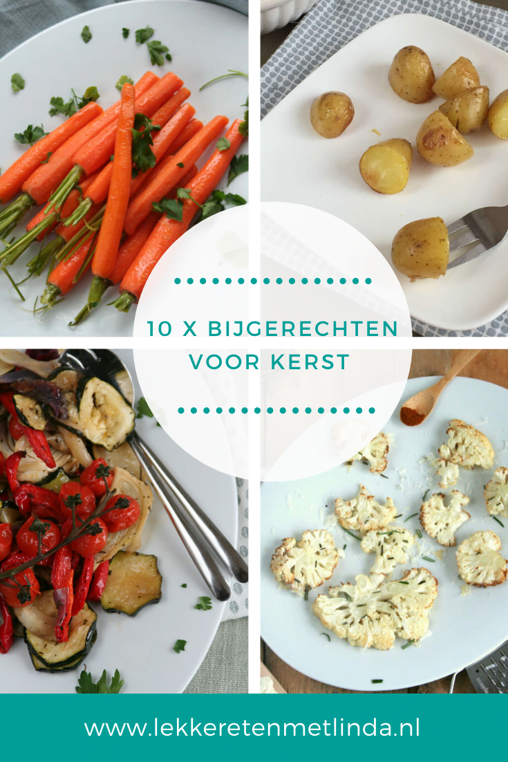 Groente voor kerst geroosterde groente uit de oven