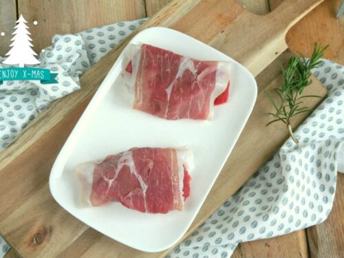 biefstuk met parmaham