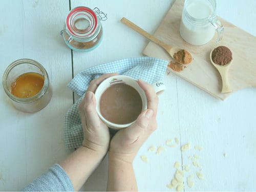 gezonde chocolade melk