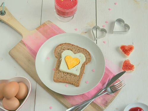 Valentijn ontbijt