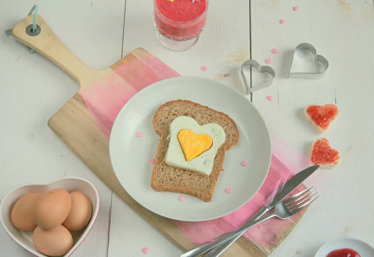 Valentijn ontbijt