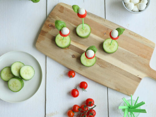 caprese pops