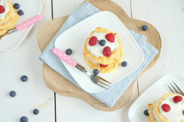cloud bread taart