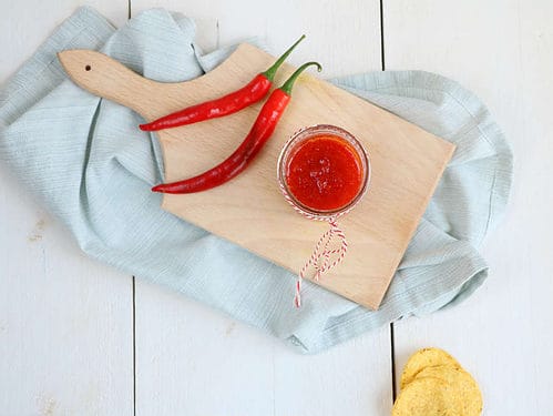 zoete chilisaus maken