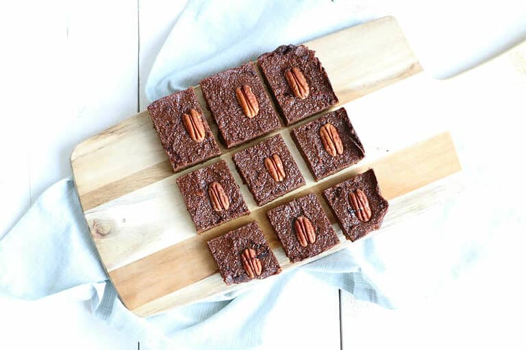 zoete aardappel brownies