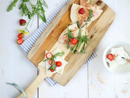 quesadilla met geitenkaas