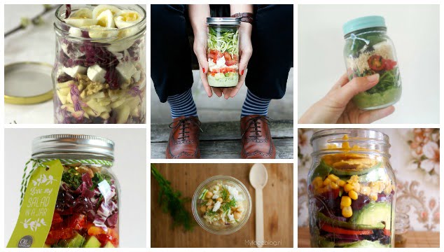 10 x Salade in een pot recepten