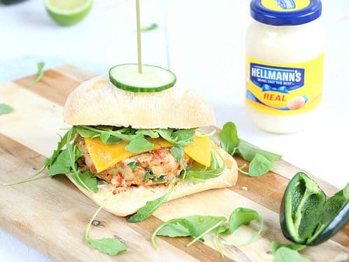 chicken chorizo burgers