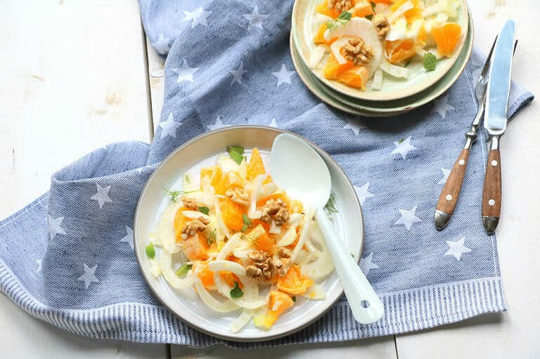 Venkelsalade met sinaasappel