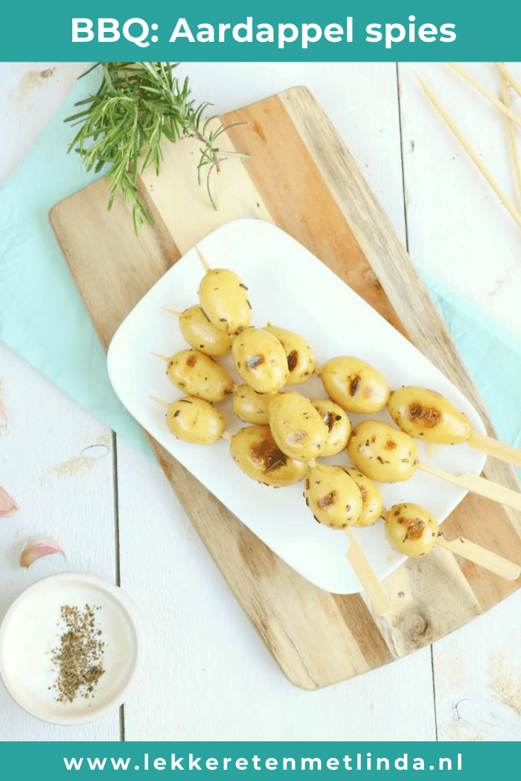 Aardappelspies van de bbq