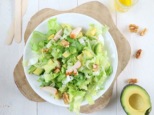 andijvie salade met avocado
