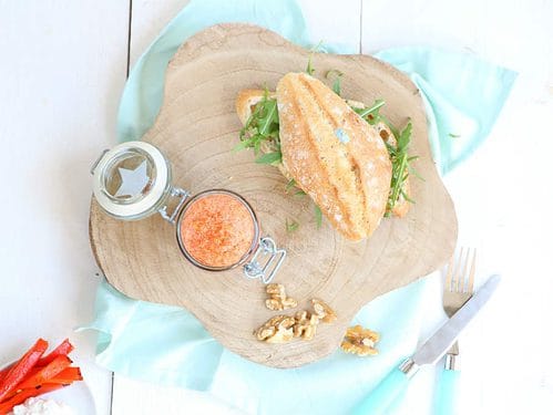 Paprika spread maken