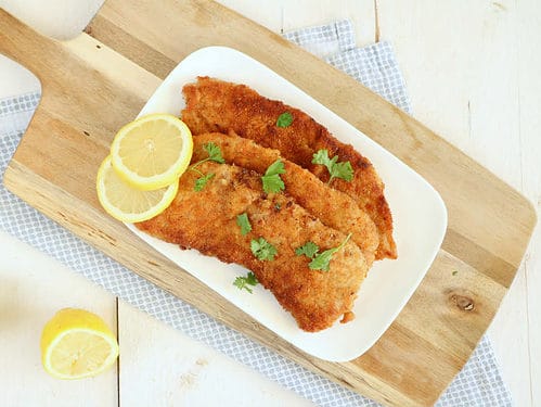 zelf wienerschnitzels maken